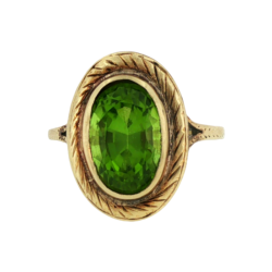Yellow Gold Ring- Women's
