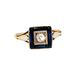 Yellow Gold Ring- Women's