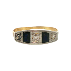Yellow Gold Ring- Women's