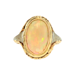 Yellow Gold Ring- Women's