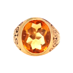 Yellow Gold Ring- Women's