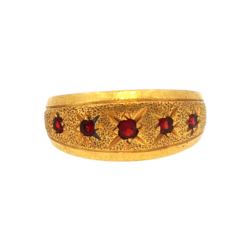 Yellow Gold Ring- Women's