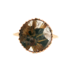 Yellow Gold Ring- Women's
