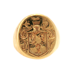 Yellow Gold Ring- Women's