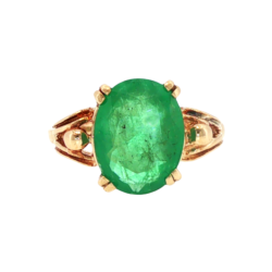 Yellow Gold Ring- Women's