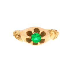 Yellow Gold Ring- Women's