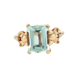 Yellow Gold Ring- Women's