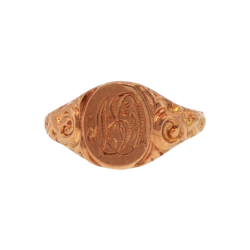 Yellow Gold Ring- Women's