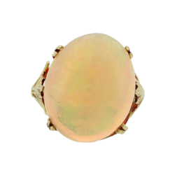 Yellow Gold Ring- Women's