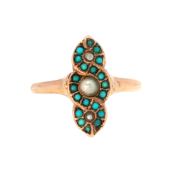 Yellow Gold Ring- Women's