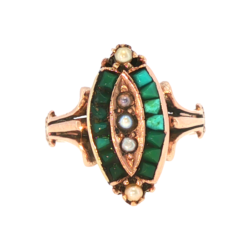 Yellow Gold Ring- Women's