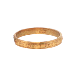 Yellow Gold Ring- Women's