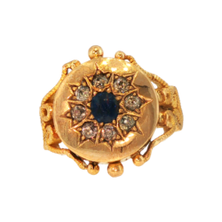 Yellow Gold Ring- Women's