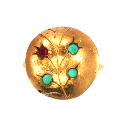 Yellow Gold Ring- Women's