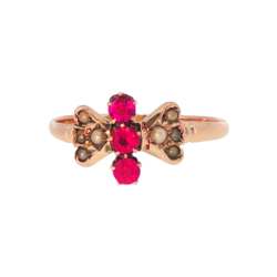 Yellow Gold Ring- Women's