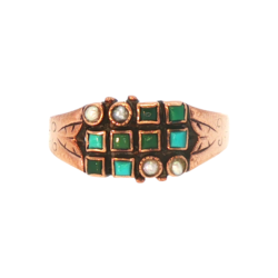 Yellow Gold Ring- Women's