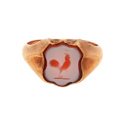 Yellow Gold Ring- Women's