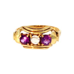 Yellow Gold Ring- Women's