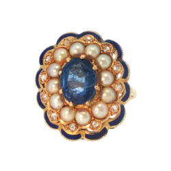 Yellow Gold Ring- Women's