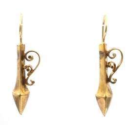 Yellow Gold Earring