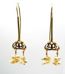 Yellow Gold Earring