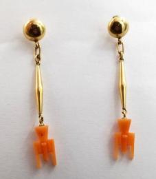 Yellow Gold Earring