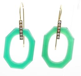 Yellow Gold Earring