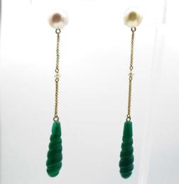 Yellow Gold Earring