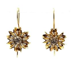 Yellow Gold Earring