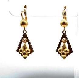 Yellow Gold Earring