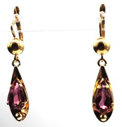 Yellow Gold Earring