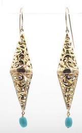 Yellow Gold Earring