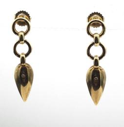 Yellow Gold Earring