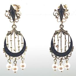 Yellow Gold Earring