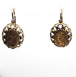 Yellow Gold Earring