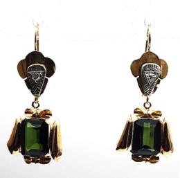 Yellow Gold Earring