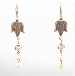 Yellow Gold Earring