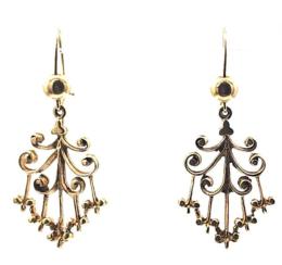 Yellow Gold Earring