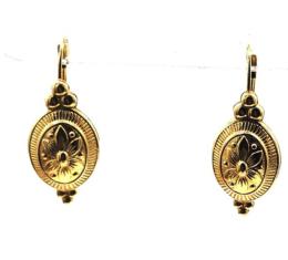 Yellow Gold Earring