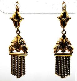 Yellow Gold Earring