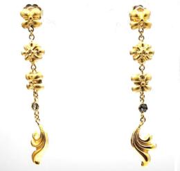 Yellow Gold Earring