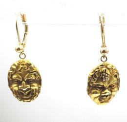Yellow Gold Earring