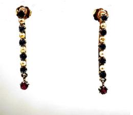 Yellow Gold Earring