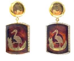 Yellow Gold Earring