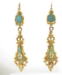 Yellow Gold Earring