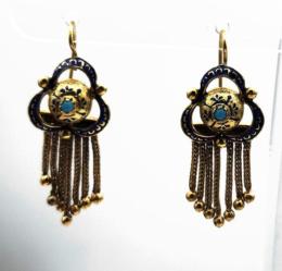 Yellow Gold Earring