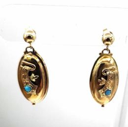 Yellow Gold Earring