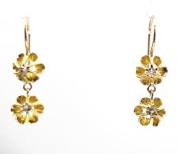 Yellow Gold Earring