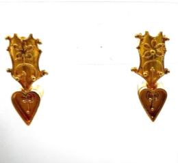 Yellow Gold Earring