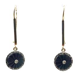 Yellow Gold Earring
